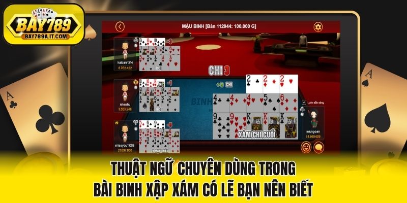 Thuật ngữ chuyên dùng trong bài Binh Xập Xám có lẽ bạn nên biết